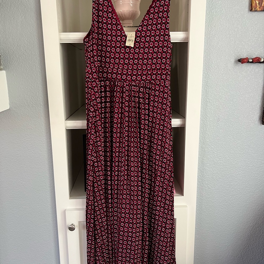 Loft Large Petite Long Dress NWT - LP